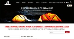 Desktop Screenshot of j2ledflashlight.com